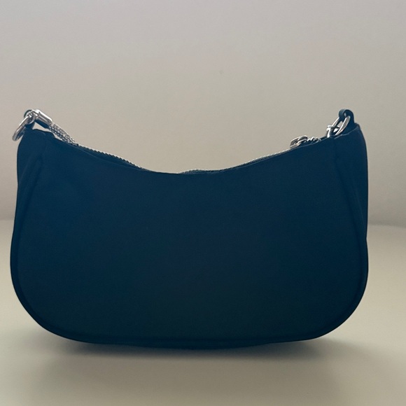 PLAYBOY Black and Silver Embellished Shoulder Bag - Picture 2 of 4